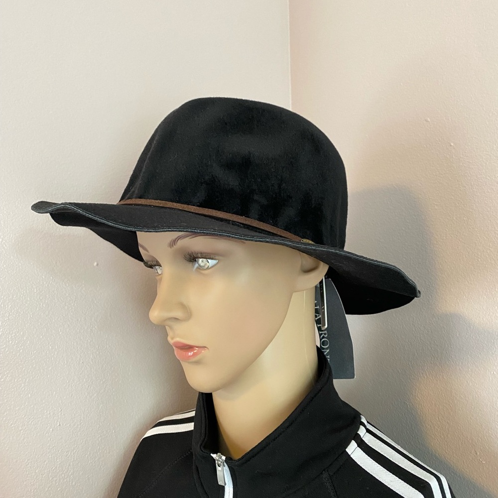 Scala Pronto Women’s Fedora Black Felt Hat - Picture 5 of 16